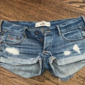 Jean short shorts